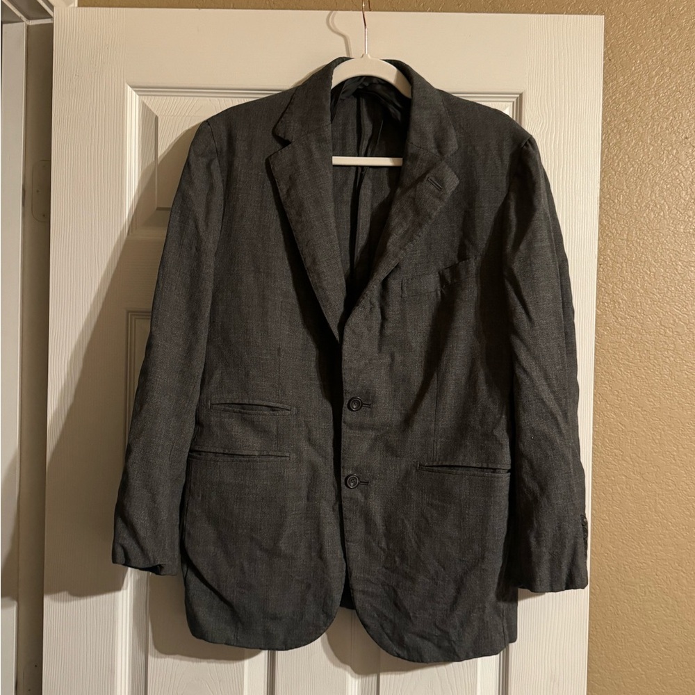 Thom Sweeney Men’s Single-Breasted Suit Jacket